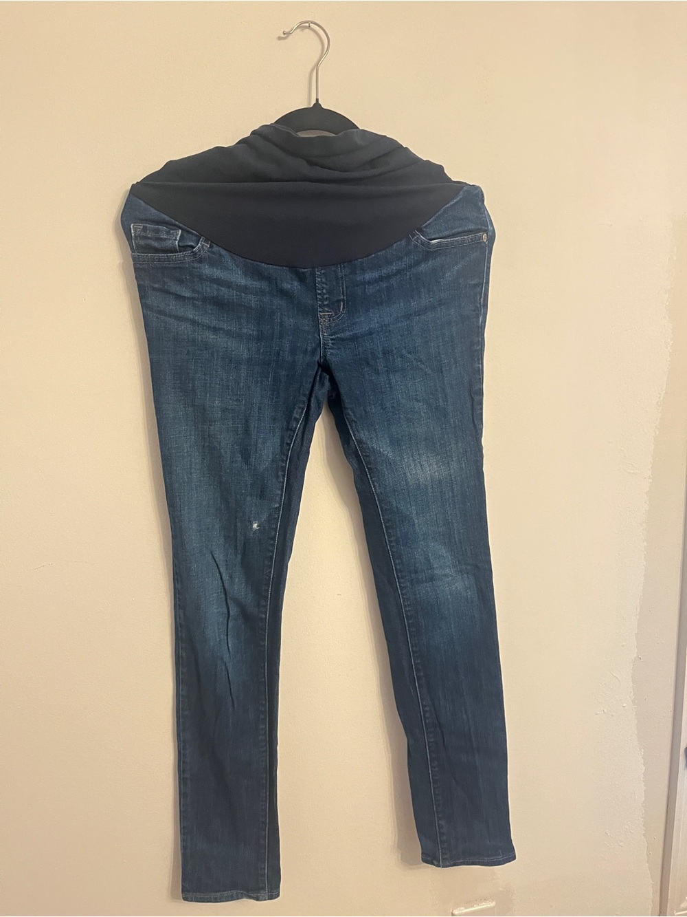 Favorite Maternity blue jeans! So comfortable